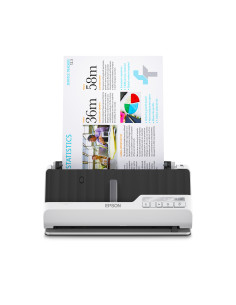 Epson DS-C490 ADF + escáner alimentado por hojas 600 x 600 DPI A4 Negro, Blanco