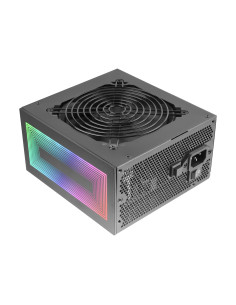 Mars Gaming MPB750S, Fuente Alimentación ATX ARGB 750W, 6 Años de Garantía, 80Plus Bronze 230V EU, 90% Eficiencia, Ventilador 2
