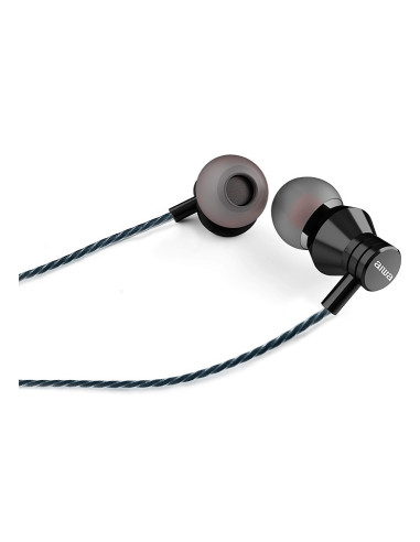 Aiwa ESTM-50USB-C Auriculares Alámbrico Dentro de oído Llamadas Música USB Tipo C Negro