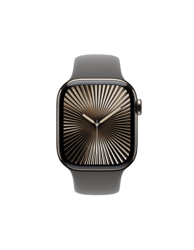 Apple Watch Series 10 OLED 42 mm Digital 374 x 446 Pixeles Pantalla táctil 4G Titanio Wifi GPS (satélite)
