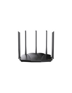 Tenda TX12 PRO router inalámbrico Ethernet rápido Doble banda (2,4 GHz   5 GHz) Negro