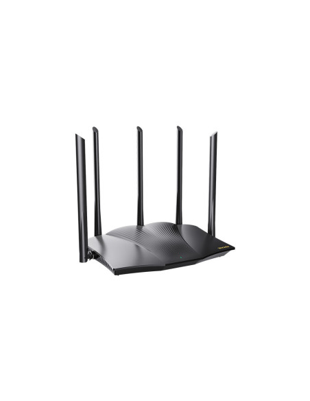 Tenda TX12 PRO router inalámbrico Ethernet rápido Doble banda (2,4 GHz   5 GHz) Negro