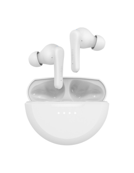 Belkin SoundForm Rhythm Auriculares Inalámbrico Dentro de oído Llamadas Música MicroUSB Bluetooth Blanco