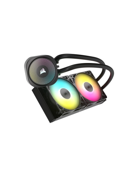 Corsair Nautilus 240 RS ARGB Liquid Procesador Sistema de refrigeración líquida todo en uno Negro 1 pieza(s)