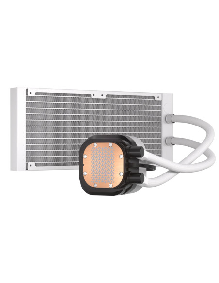 Corsair Nautilus 240 RS ARGB Liquid Procesador Sistema de refrigeración líquida todo en uno Blanco 1 pieza(s)
