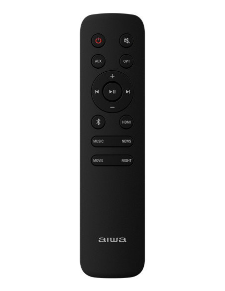Aiwa HE-950BT altavoz soundbar Negro 2.0 canales 60 W