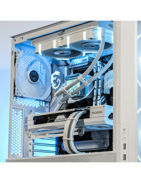 Valkyrie Syn 240 ARGB Procesador Sistema de refrigeración líquida todo en uno 24 cm Blanco