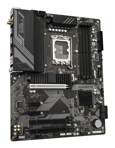 GIGABYTE Z790 D AX Placa base - Soporta CPUs Intel Core de 14ª generación, VRM digital de 12+1+1 fases, hasta 7600MHz DDR5