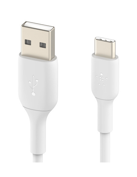 Belkin BoostCharge cable USB USB 2.0 1 m USB A USB C Blanco