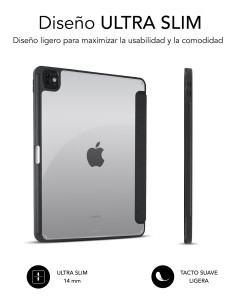 SUBBLIM SUBCST-5SC401 funda para tablet 27,9 cm (11") Folio Negro 2