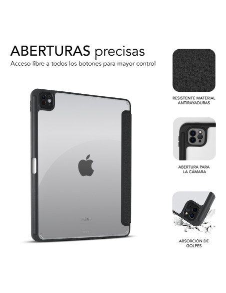 SUBBLIM SUBCST-5SC401 funda para tablet 27,9 cm (11") Folio Negro