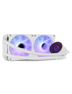 NOX Hummer M-240 ARGB Procesador Sistema de refrigeración líquida todo en uno 12 cm Blanco