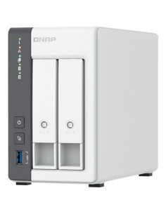 QNAP TS-216G servidor de almacenamiento NAS Torre Cortex-A Cortex-A55 4 GB Unidad de disco duro Blanco