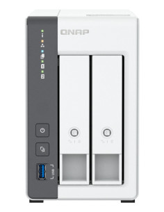 QNAP TS-216G servidor de almacenamiento NAS Torre Cortex-A Cortex-A55 4 GB Unidad de disco duro Blanco 2
