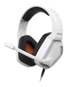 Krom Kopa Pro Auriculares Alámbrico Diadema Juego Blanco