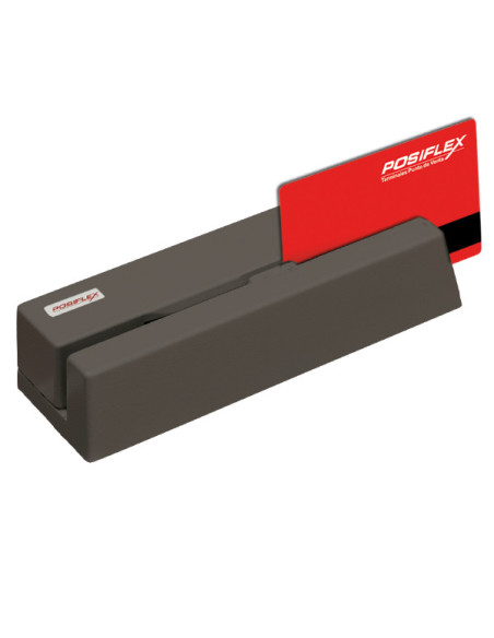 Posiflex MR*2200EU3B lector de tarjeta magnética USB Negro