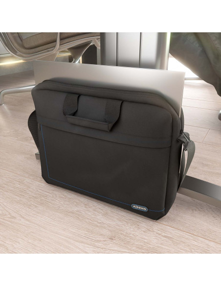 AISENS Maletin para portatil 15.6, Negro