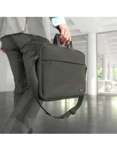 AISENS Maletin para portatil 15.6, Negro