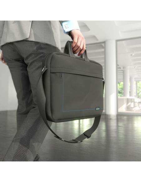 AISENS Maletin para portatil 15.6, Negro