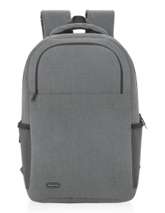 AISENS Mochila premium para portátil 15.6, Gris