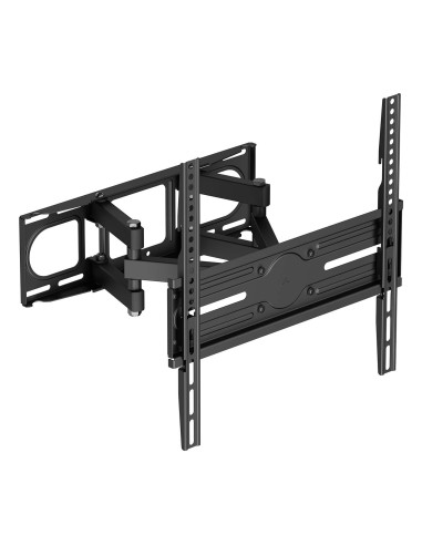 AISENS Soporte eco giratorio, inclinable y nivelable para monitor TV 40kg de 32-70, Negro