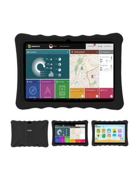 SaveFamily Evolution Cortex 64 GB 25,6 cm (10.1") 4 GB Android 10 Negro