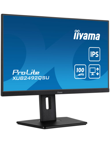 iiyama ProLite XUB2492QSU-B1 pantalla para PC 60,5 cm (23.8") 2560 x 1440 Pixeles Quad HD LED Negro