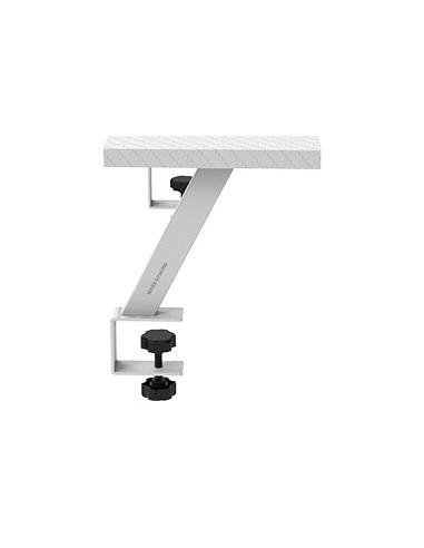 Mars Gaming MGDS, Soporte Elevador Monitor, Eleva el Monitor 17cm, Soporte de Mesa Ergonómico en Acero, Tablero Fibra Carbono