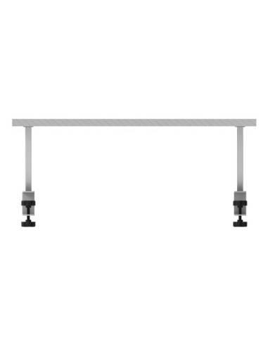 Mars Gaming MGDS, Soporte Elevador Monitor, Eleva el Monitor 17cm, Soporte de Mesa Ergonómico en Acero, Tablero Fibra Carbono