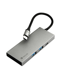 NGS WONDER DOCK4 PRO Alámbrico USB 3.2 Gen 1 (3.1 Gen 1) Type-C Aluminio