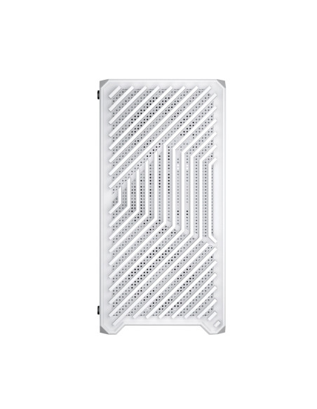 KeepOut XC-220W GLASS carcasa de ordenador Blanco