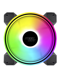 KeepOut XFC-120DR sistema de refrigeración para ordenador Carcasa del ordenador Ventilador 12 cm Negro 2