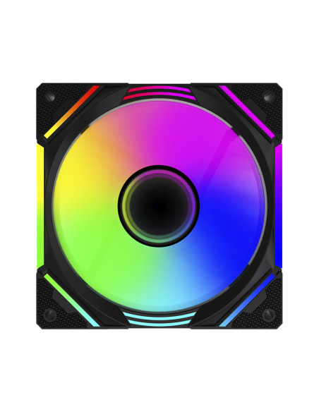 KeepOut XFC-120M sistema de refrigeración para ordenador Carcasa del ordenador Ventilador 12 cm Negro