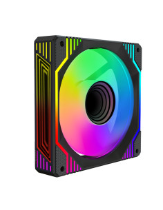 KeepOut XFC-120DRM sistema de refrigeración para ordenador Carcasa del ordenador Ventilador 12 cm Negro