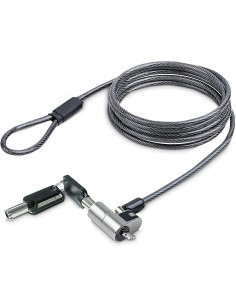 L-Link LL-NOTEBOOK-LOCK-NANO cable antirrobo Negro, Acero 1,8 m