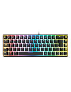 Krom Kalista teclado Juego USB Negro