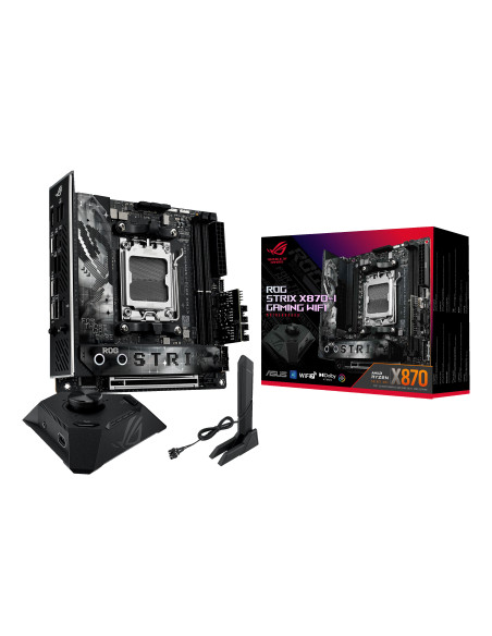 ASUS ROG STRIX X870-I GAMING WIFI AMD X870 Zócalo AM5 mini ITX