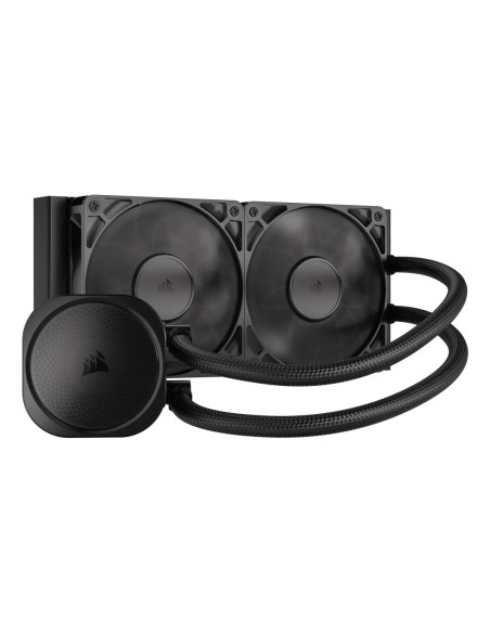 Corsair Nautilus 240 RS Placa base Sistema de refrigeración líquida todo en uno Negro