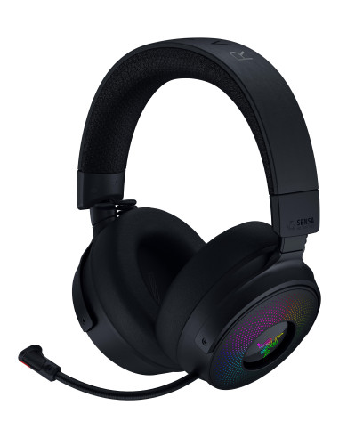 Razer Kraken V4 Pro Auriculares Inalámbrico y alámbrico Diadema Juego USB tipo A Bluetooth Negro