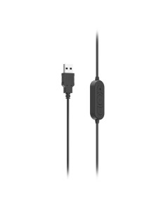 Hama HS-USB300 V2 Auriculares Alámbrico Diadema Oficina Centro de llamadas USB tipo A Negro 2