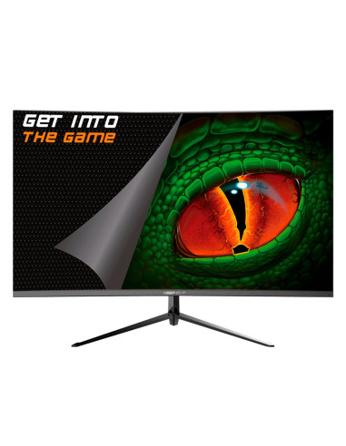 KeepOut XGM24CV3 pantalla para PC 60,5 cm (23.8") 1920 x 1080 Pixeles Full HD Negro