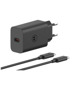 Motorola SJMC682 cargador de dispositivo móvil Universal Negro Corriente alterna Interior 2