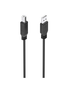 AISENS Cable USB 2.0 con Amplificador, Tipo A M-B M, Negro, 15m