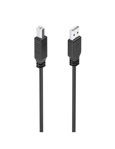 AISENS Cable USB 2.0 con Amplificador, Tipo A M-B M, Negro, 15m