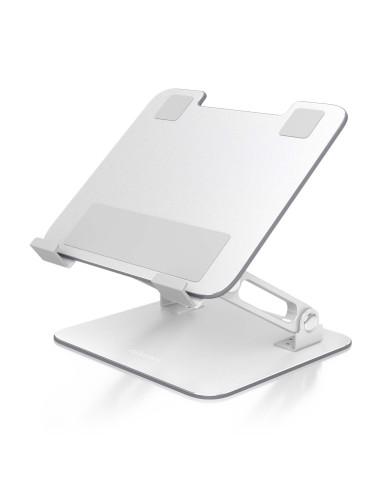 AISENS Soporte de Sobremesa 7-13 Ajustable Para Portatil   Tablet, Plata