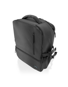 AISENS Mochila Deportiva Repelente Al Agua Para Portatil 15.6, Negro 2