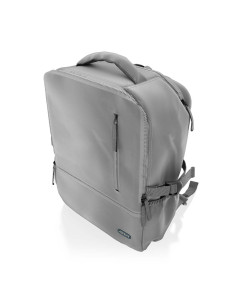 AISENS Mochila Deportiva Repelente Al Agua Para Portatil 15.6, Gris 2