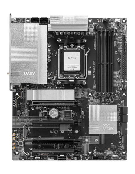 MSI PRO B850-P WIFI placa base AMD B850 Zócalo AM5 ATX