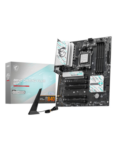 MSI B840 GAMING PLUS WIFI placa base AMD B840 Zócalo AM5 ATX