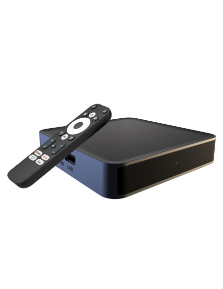 Leotec LETVBOXGC06 convertidor de Smart TV Negro 4K Ultra HD 32 GB Wifi Ethernet